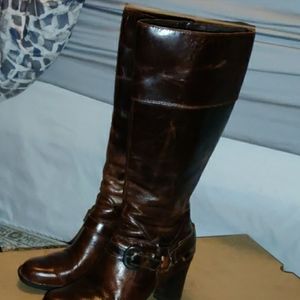 Born brown Brittney Tall Leather boots